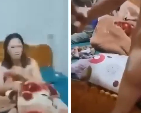 Đang Chịch Với Trai Thì Chồng Tông Cửa Xông Vào