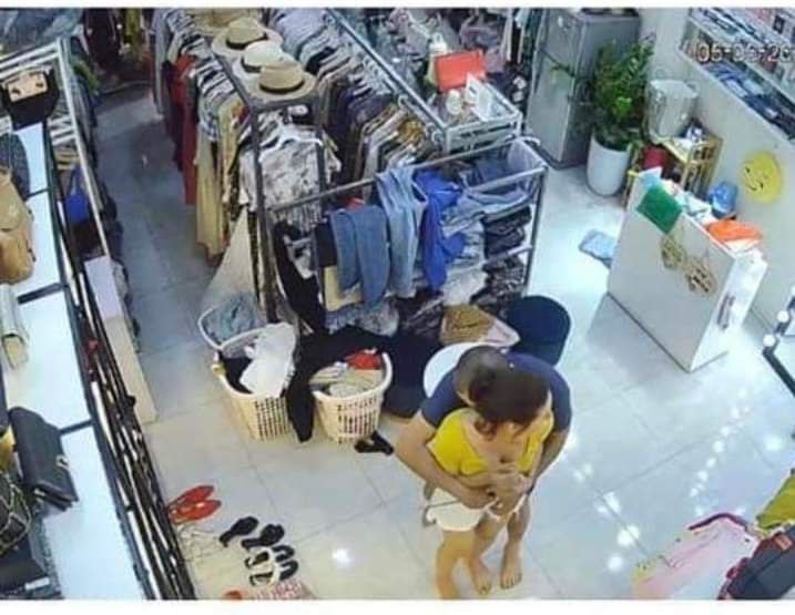 Clip sex đi trộm rồi hiếp dâm chủ shop quần áo ở Vĩnh Phúc